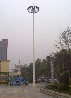 天津服务区高杆灯